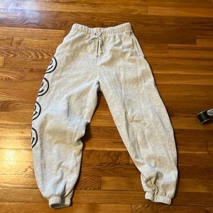 pacsun light gray sweatpants